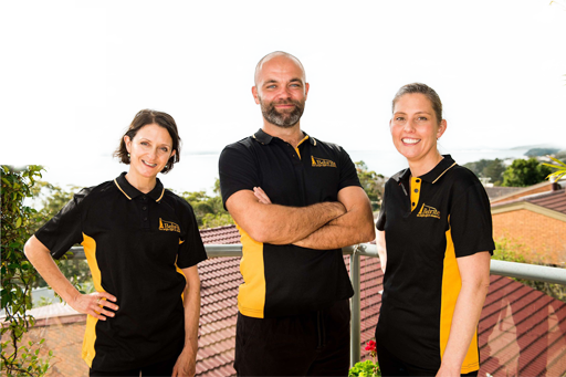 bebrite Toowong cleaning team